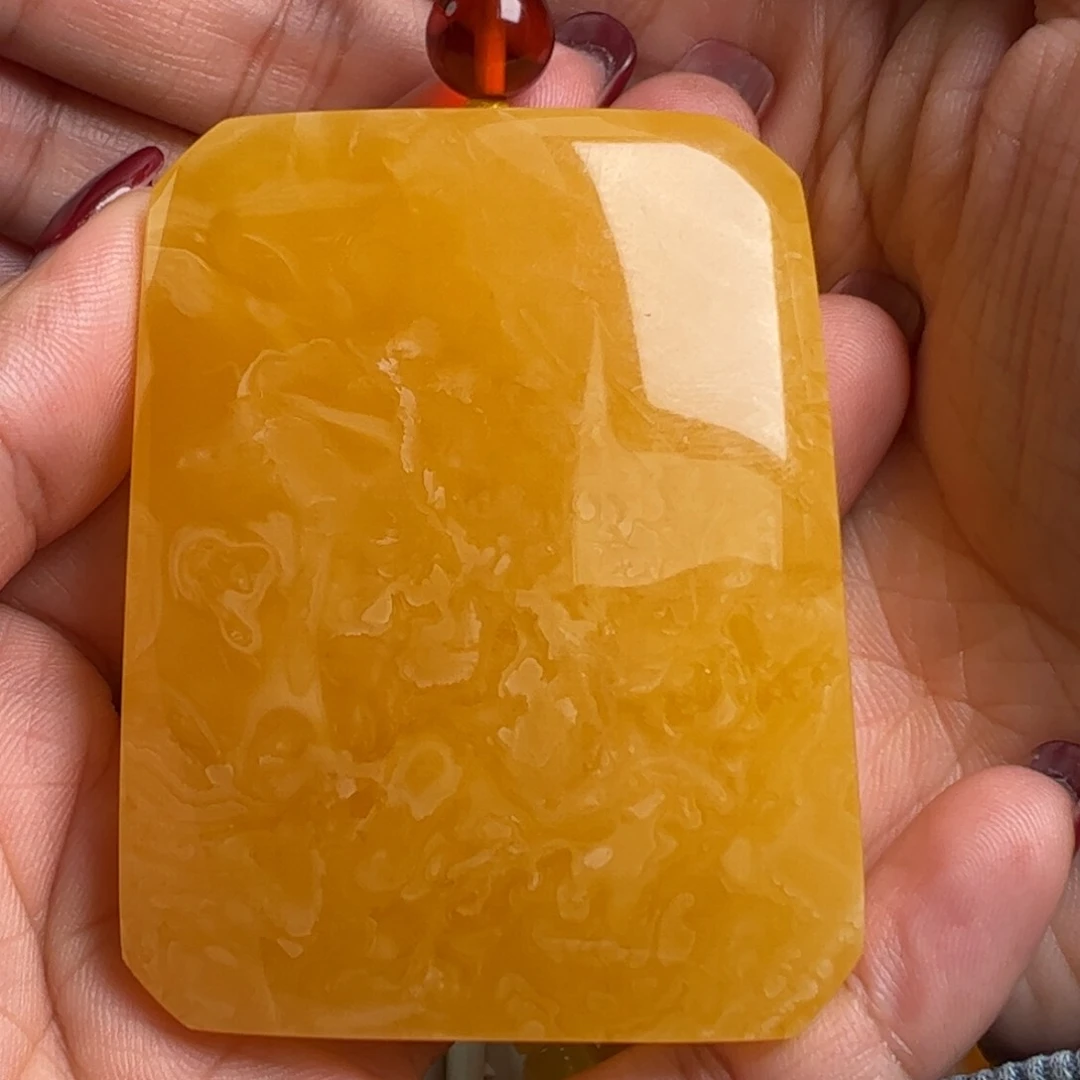 蜜蜡毛衣链未镶嵌无优化