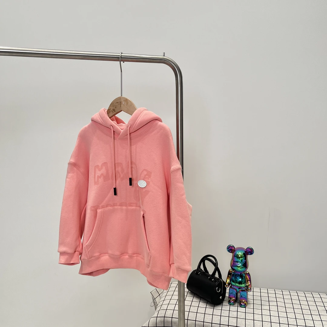 秋冬女童加绒卫衣粉色 1565阁系