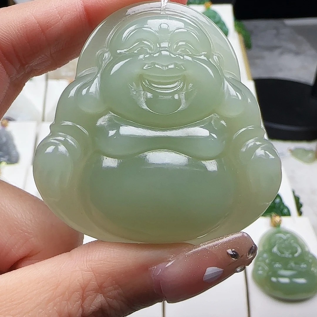 和田玉未镶嵌颈饰50