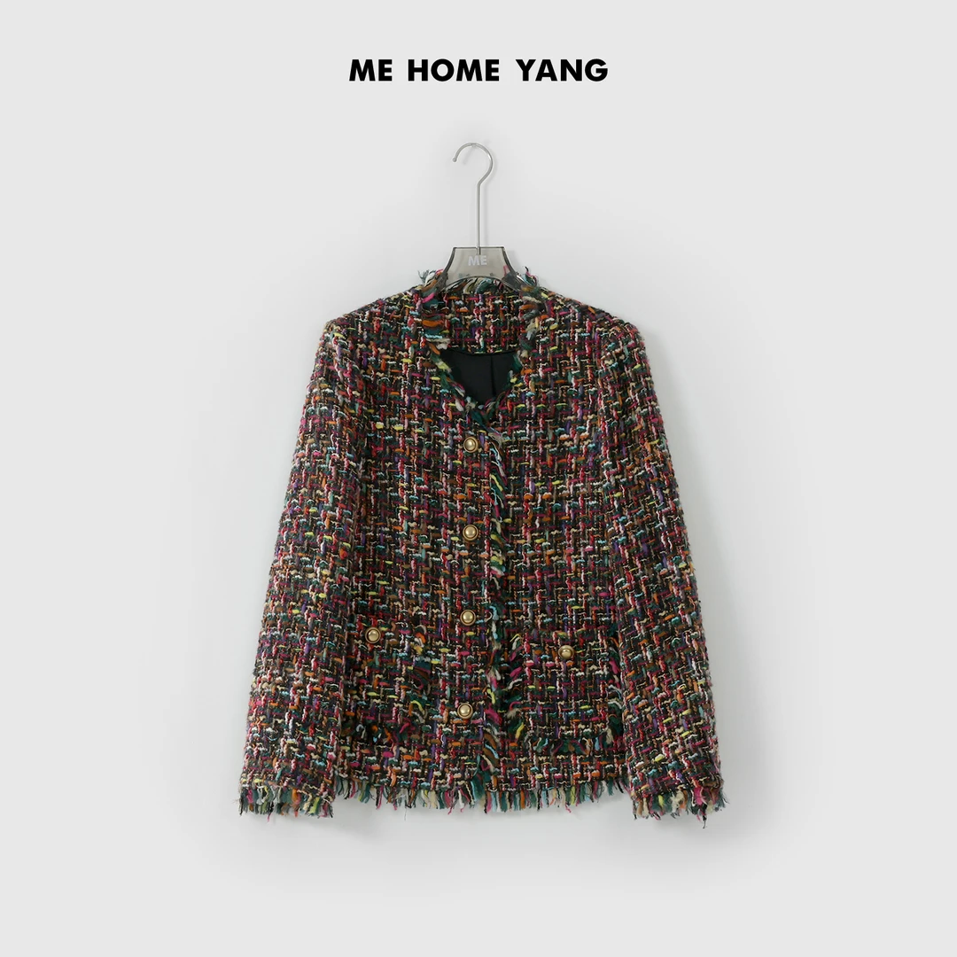 ME【马兰小香】秋冬时尚新款时尚气质百搭显白外套MEQC1884