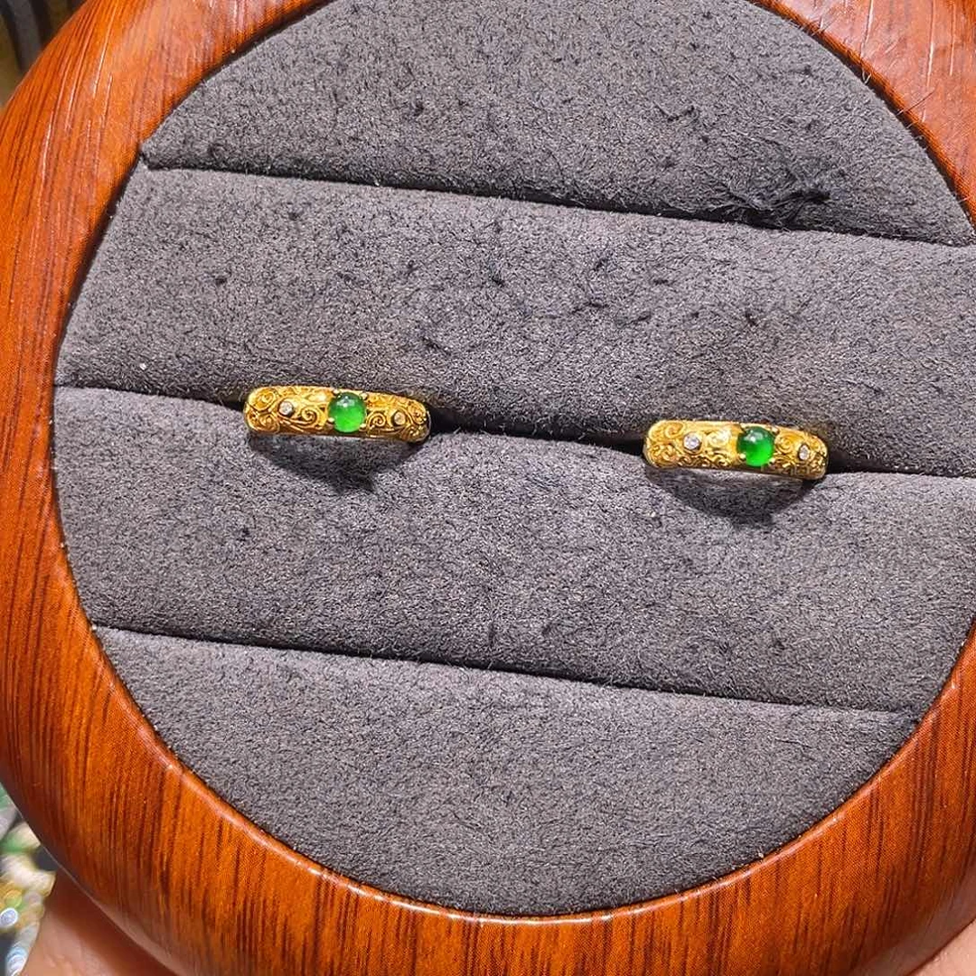 翡翠银S925镶嵌颈饰