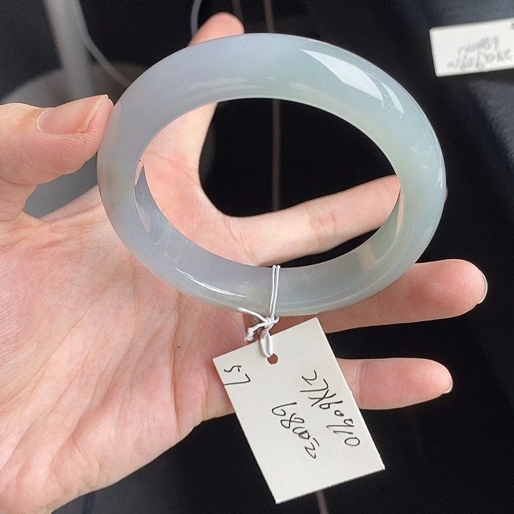 未镶嵌手镯翡翠57圈口