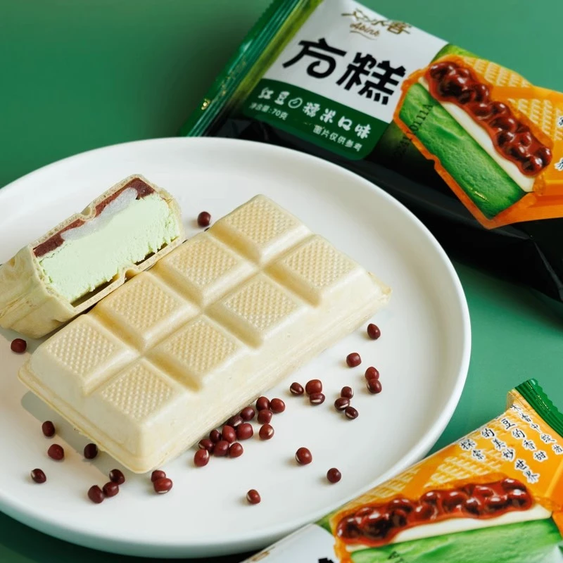 艾冰客方糕红豆糯米口味雪糕【胶州一小时送到家】