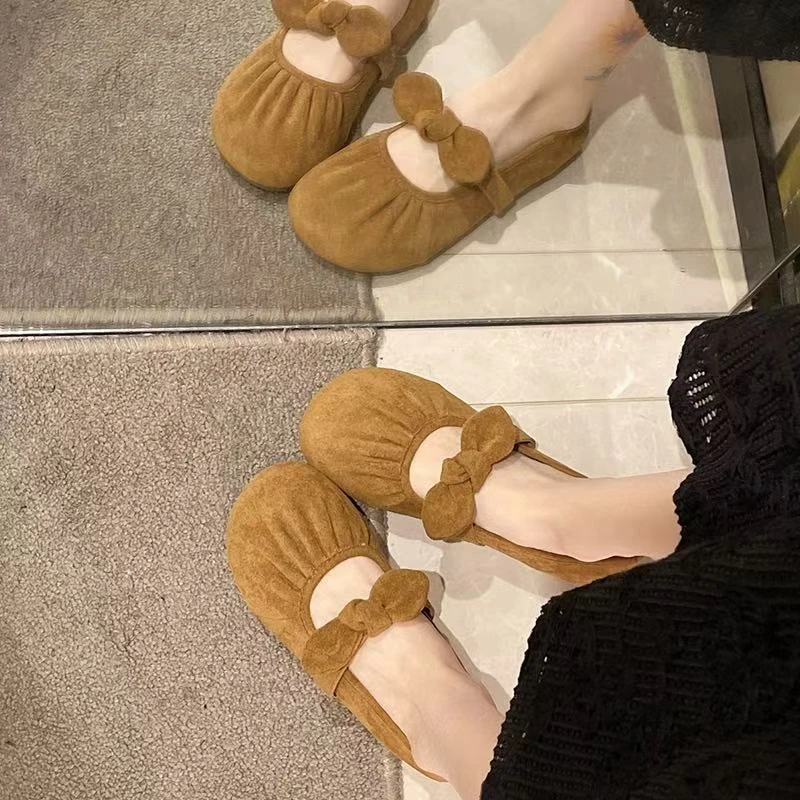 夏休闲款法式女新款百搭软底豆豆鞋单鞋88655