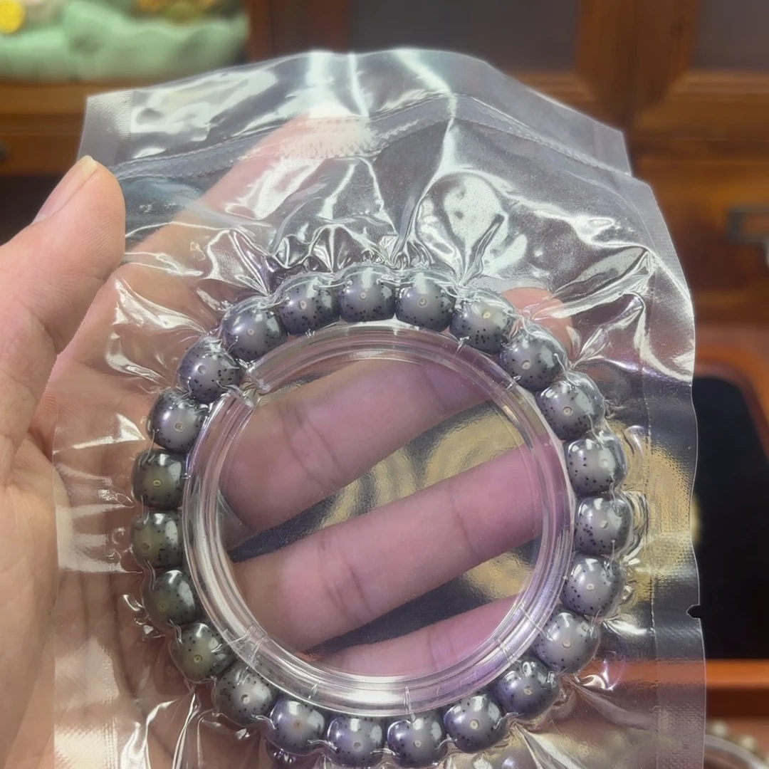 星月菩提手串10✖️9黑冰