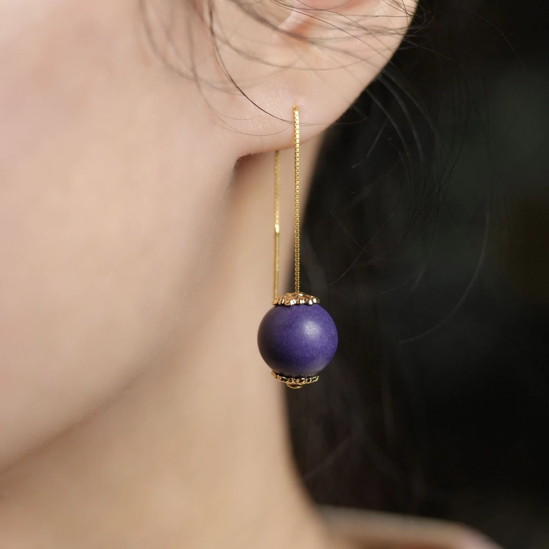 【耳线】 精致简约百搭 中国风合香珠