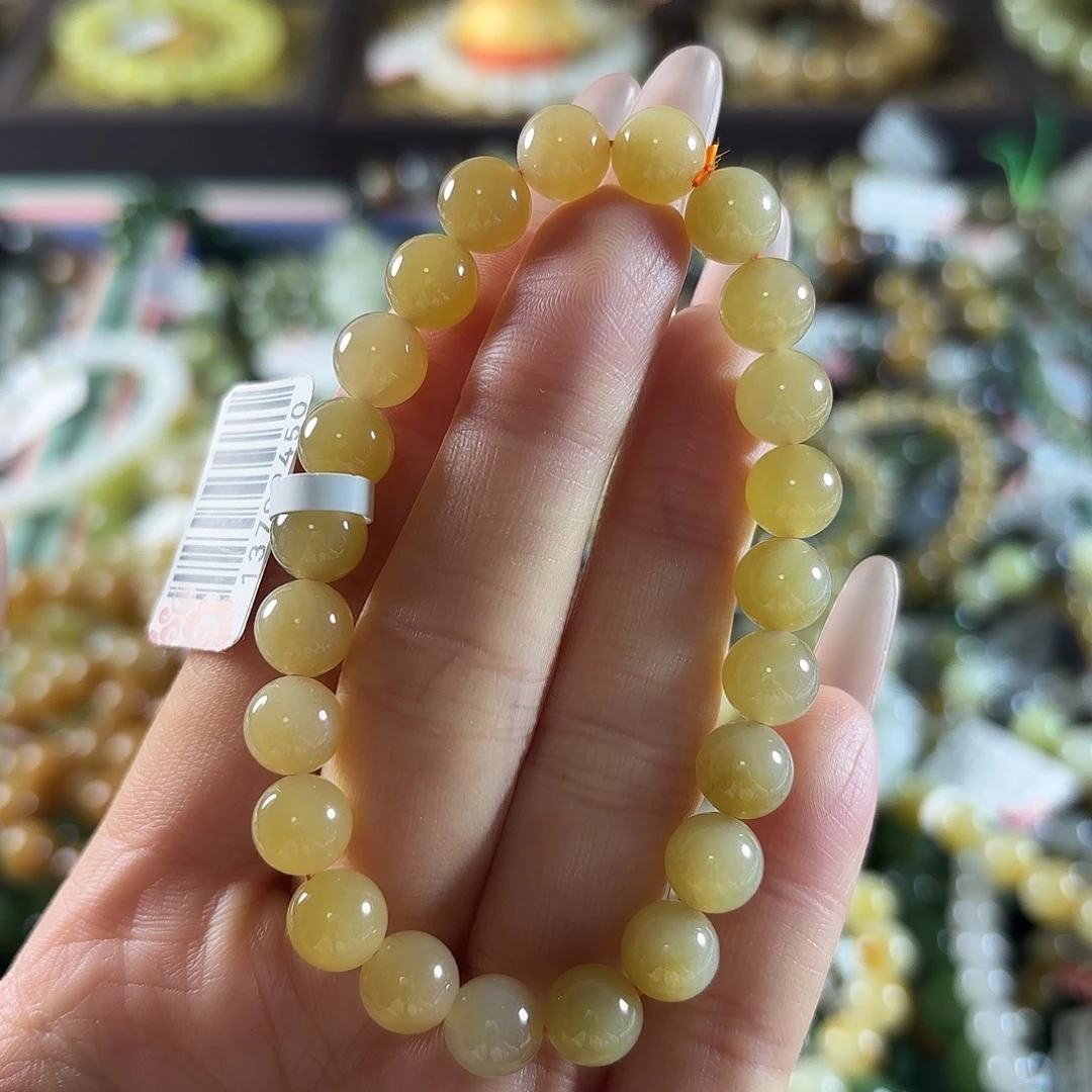 和田玉未镶嵌手链79