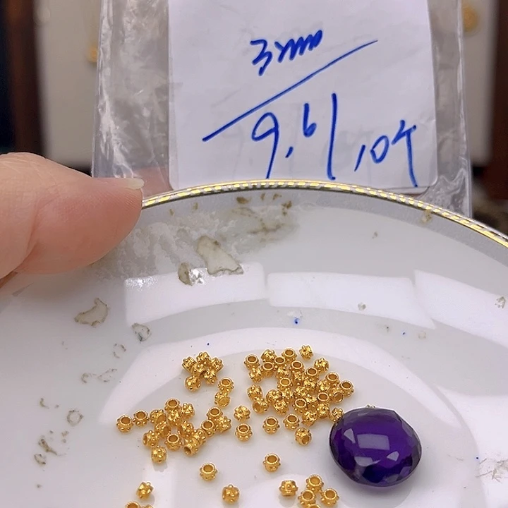 银S925镶嵌颈饰紫晶紫晶925镶嵌82