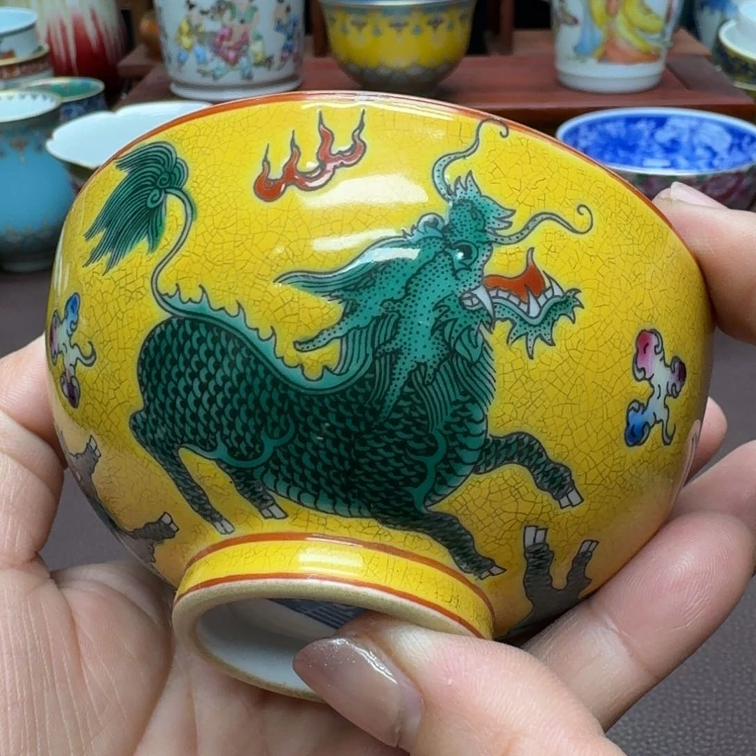 瓷片景德镇仿古手工制作精品展示
