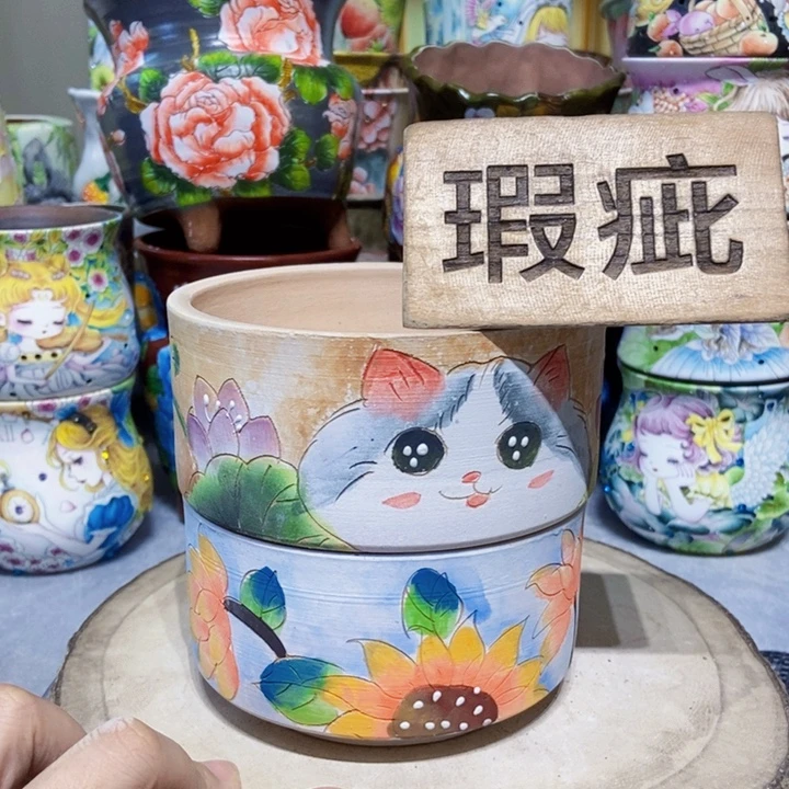 景德镇艺术手绘作品