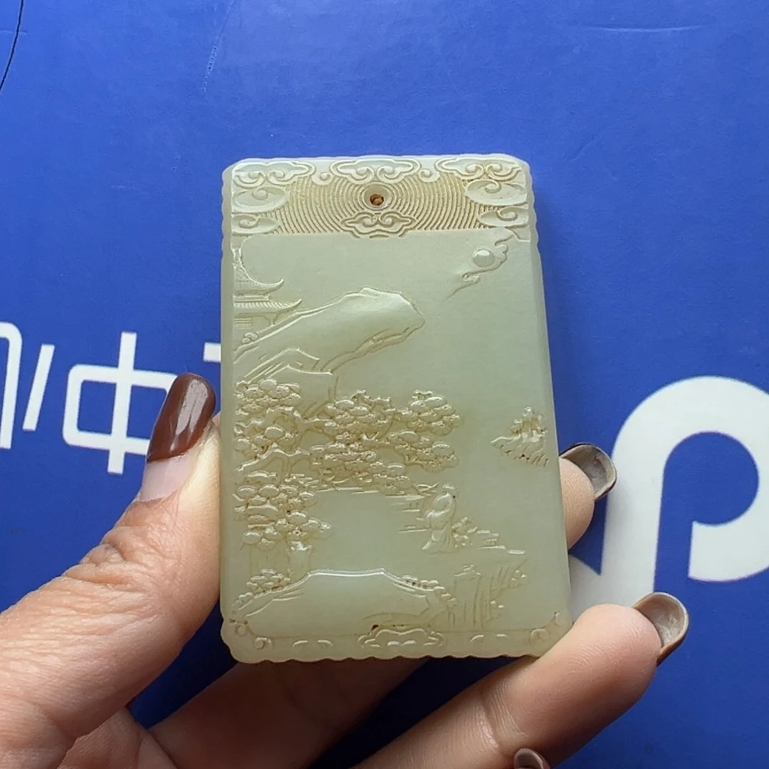 和田玉挂件未镶嵌