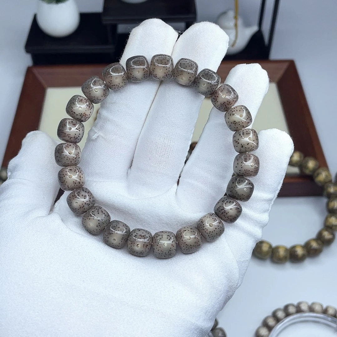 星月菩提手串10×9冰糖月朗星稀毕业星点B08