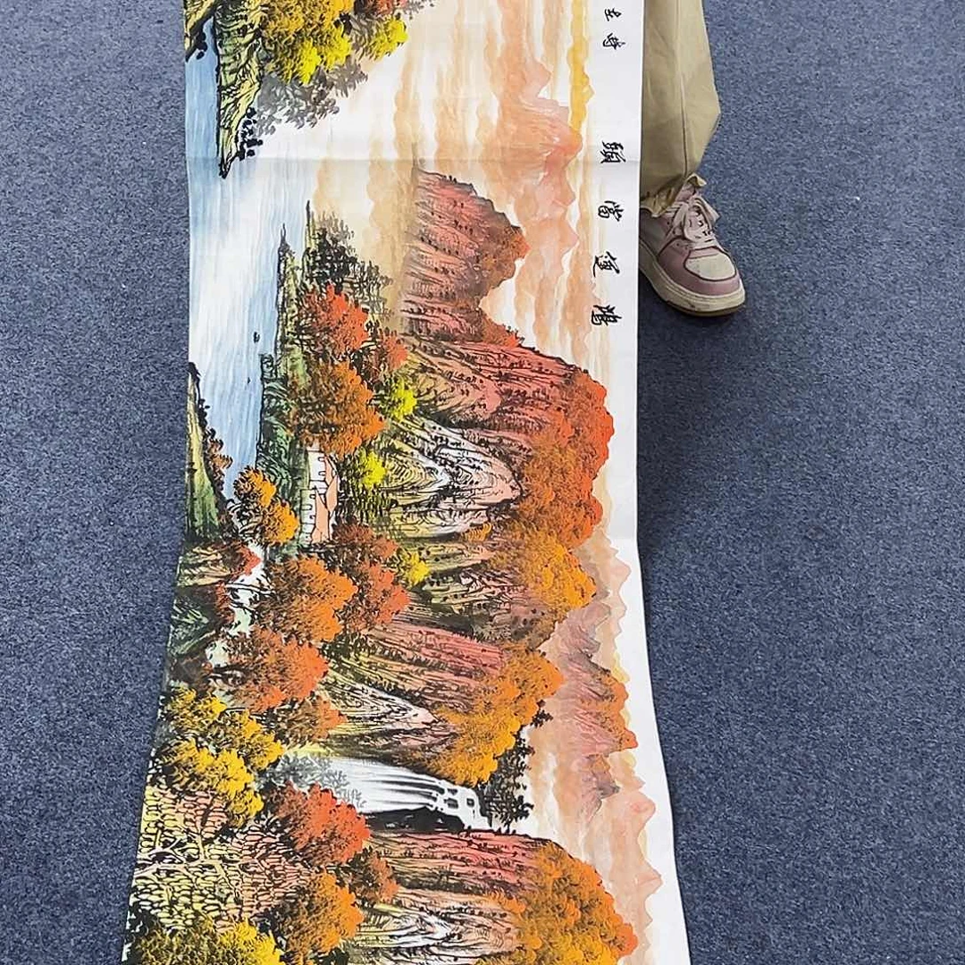 国画事事顺心如意万事