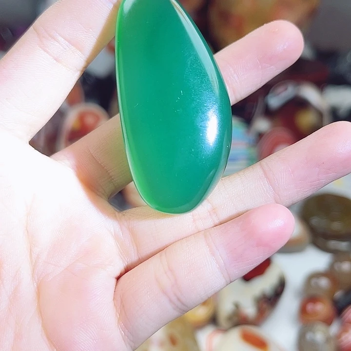 玛瑙/玉髓未镶嵌耳饰