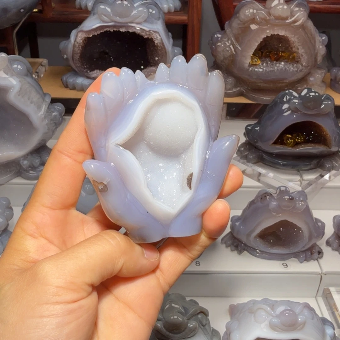 信***啊玛瑙/玉髓未镶嵌摆件