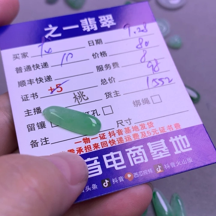 颈饰未镶嵌翡翠龙****?