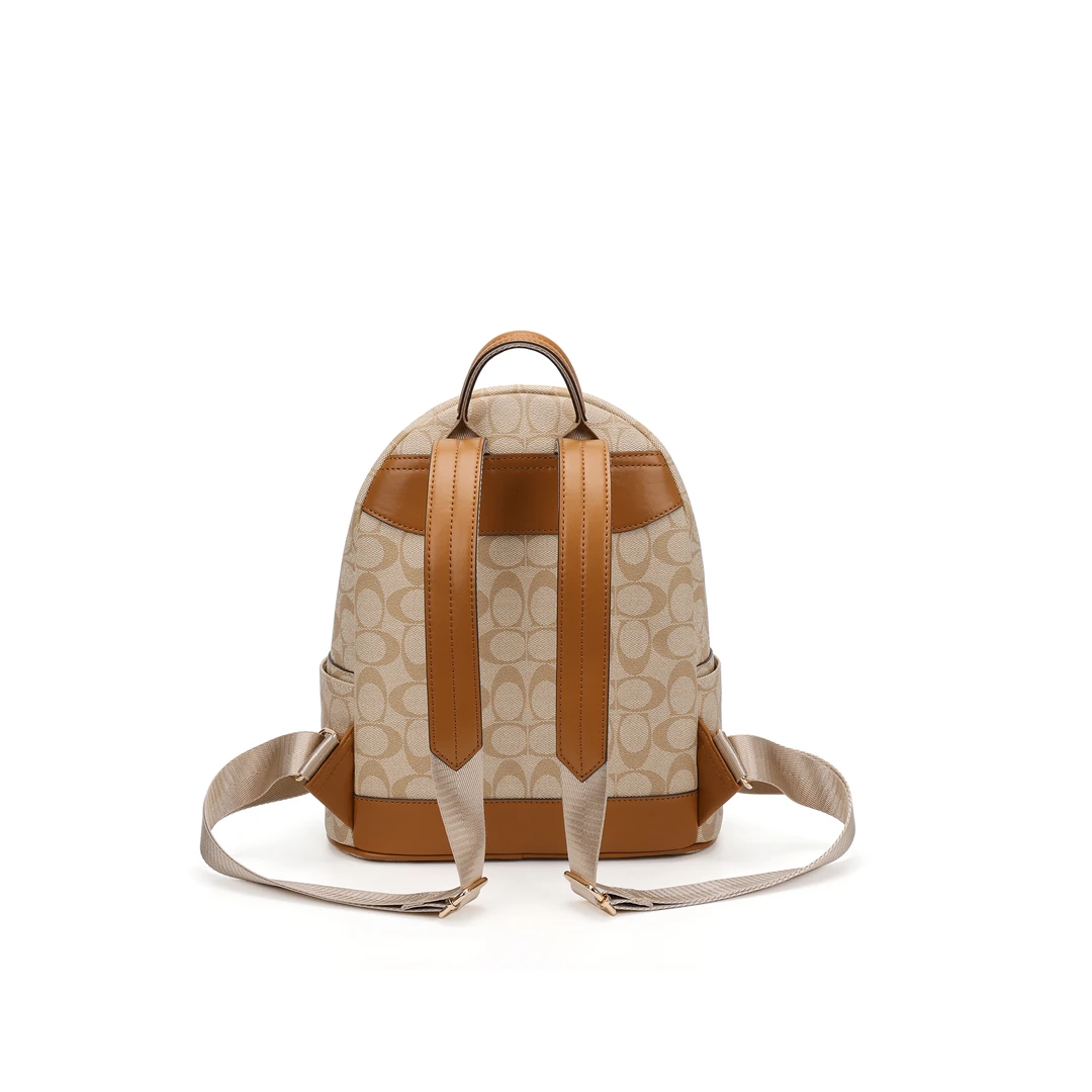 【Z】新款气质印花百搭洋气双肩包2569#