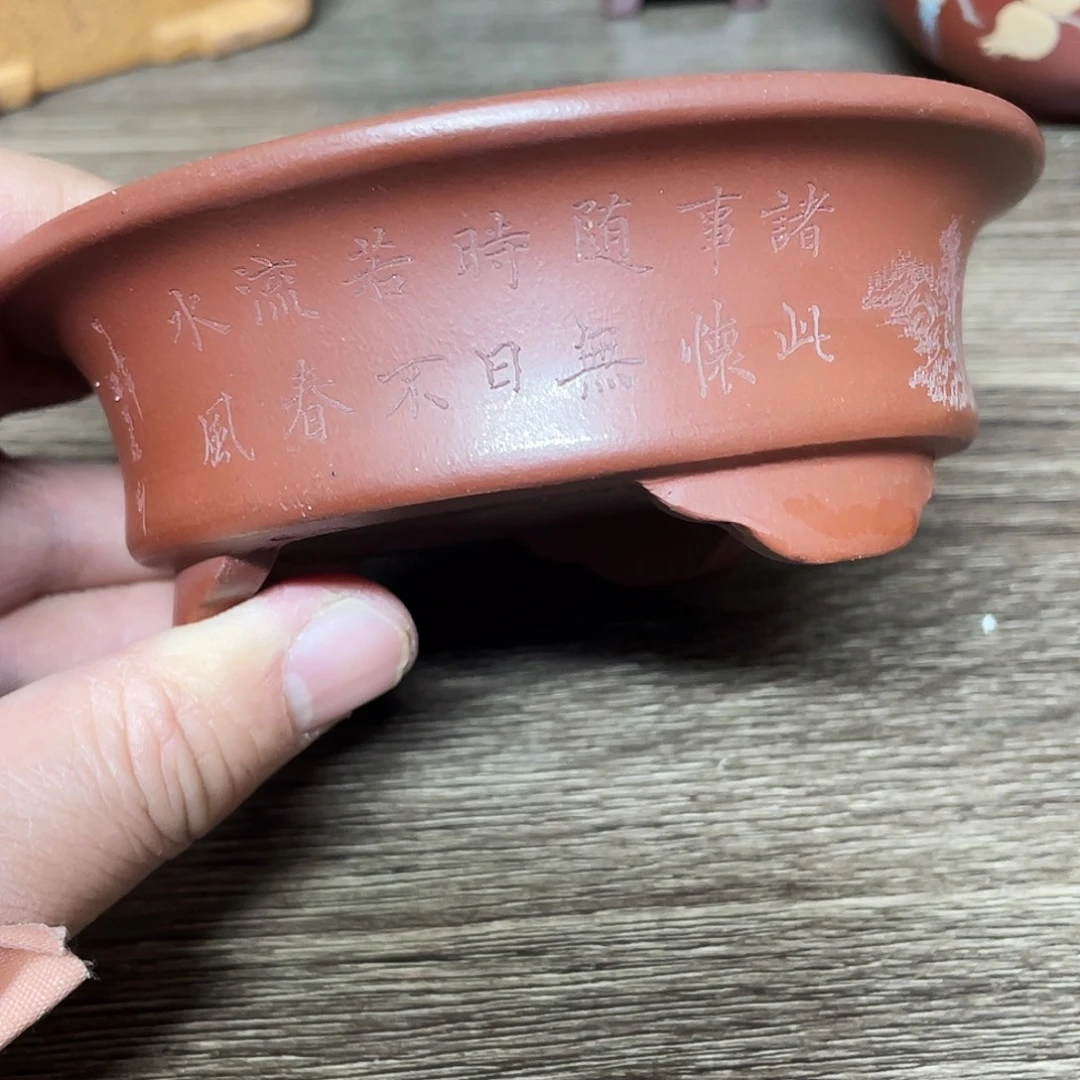 紫砂小盆10*3cmmmm