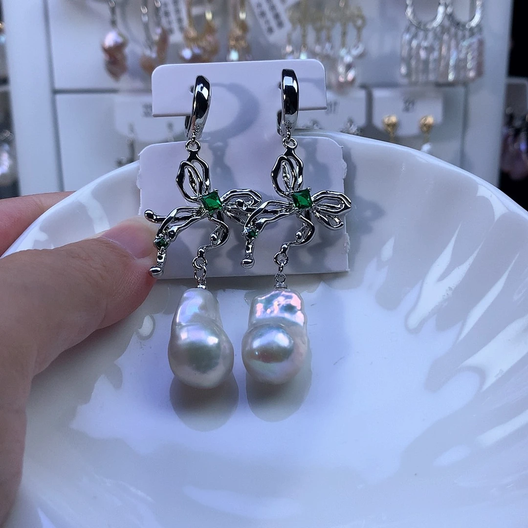 耳饰合金淡水珍珠特价4164