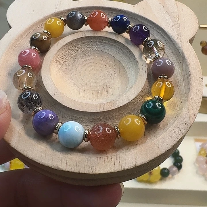 琥珀未镶嵌手链琥珀手串