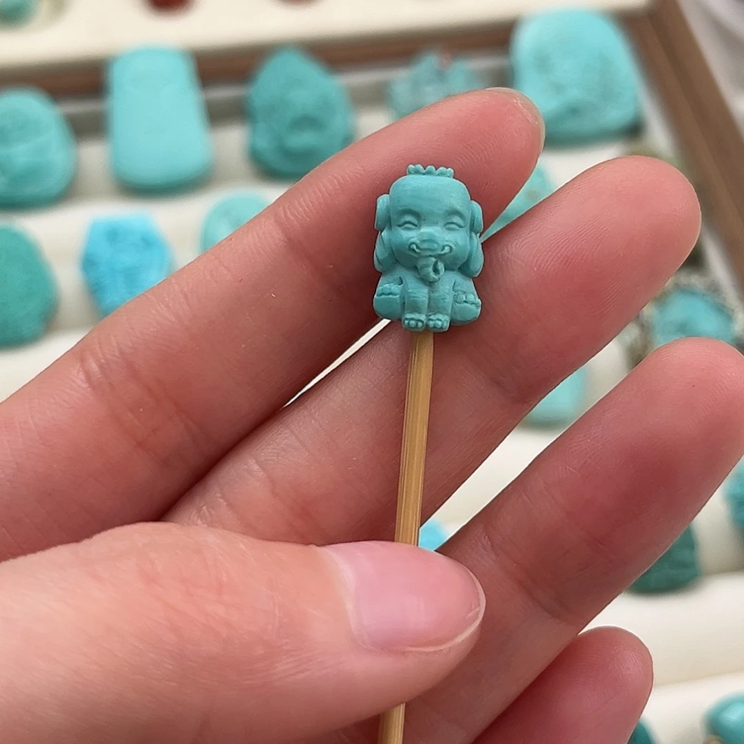 绿松石未镶嵌象象