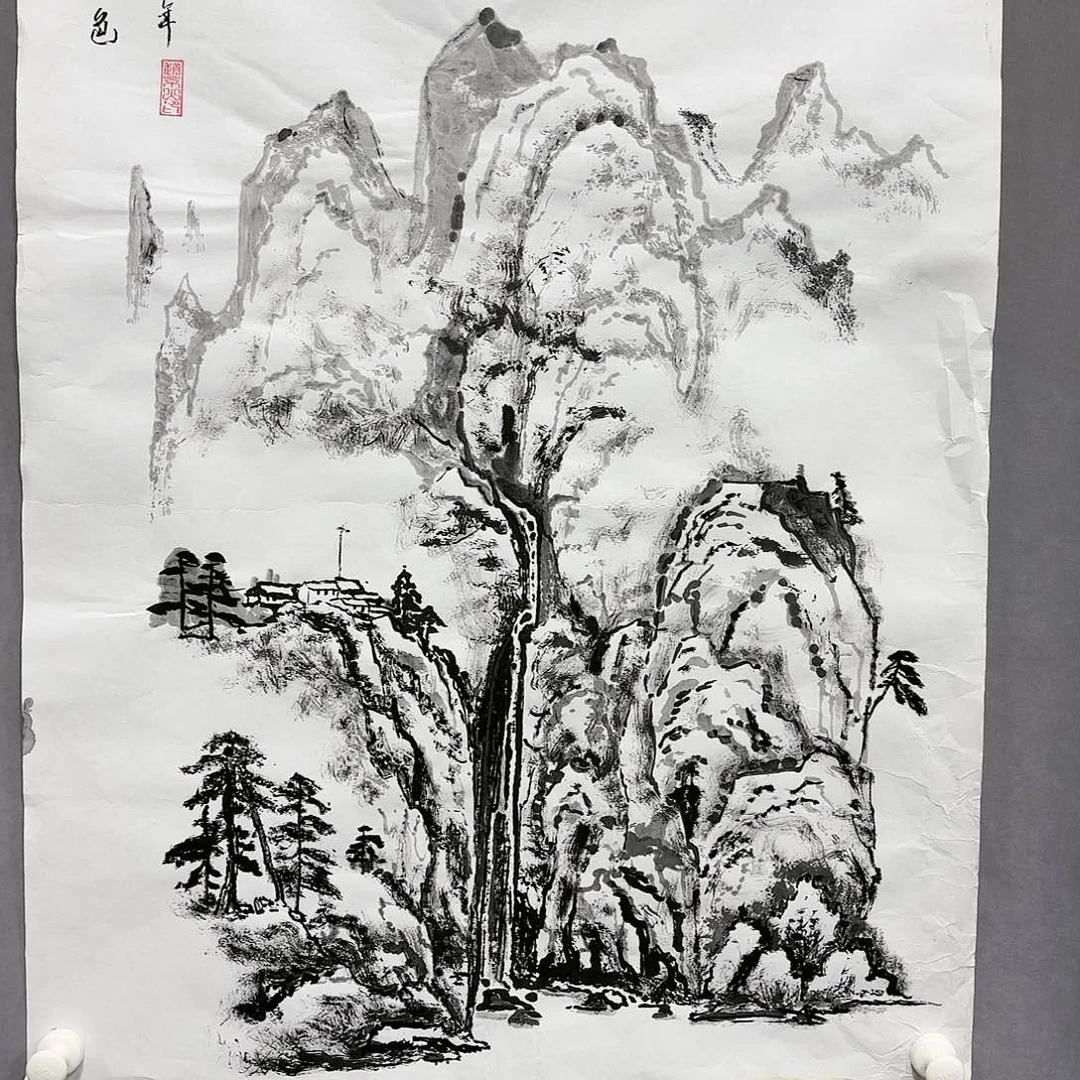 国画国画纯手绘作品请放心去藏