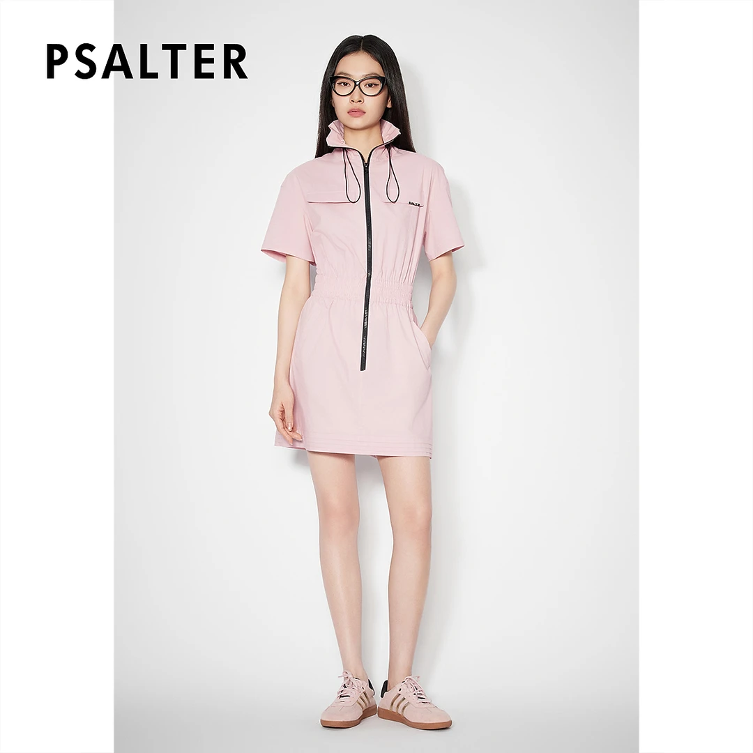 SALT.P可颜女款针织时尚休闲女士夏季春夏收腰连衣裙