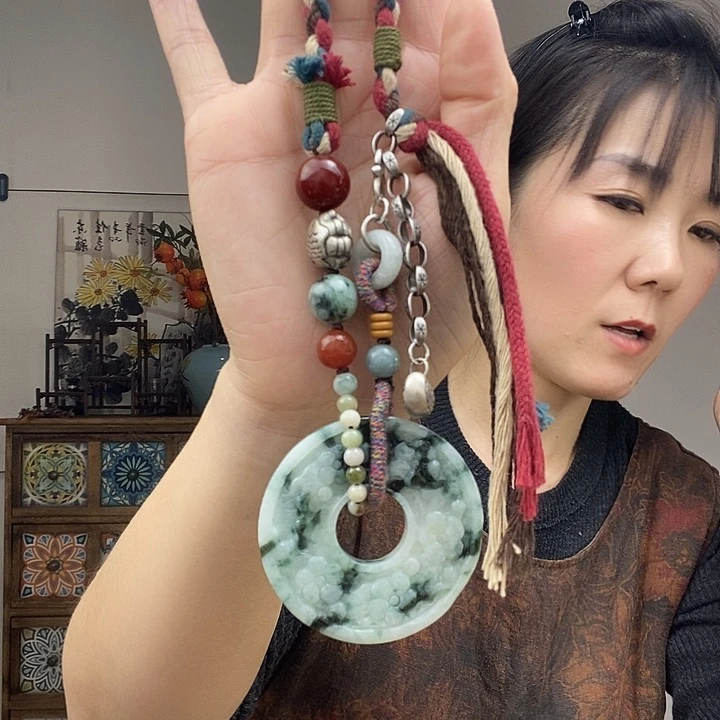 翡翠项链未镶嵌项链