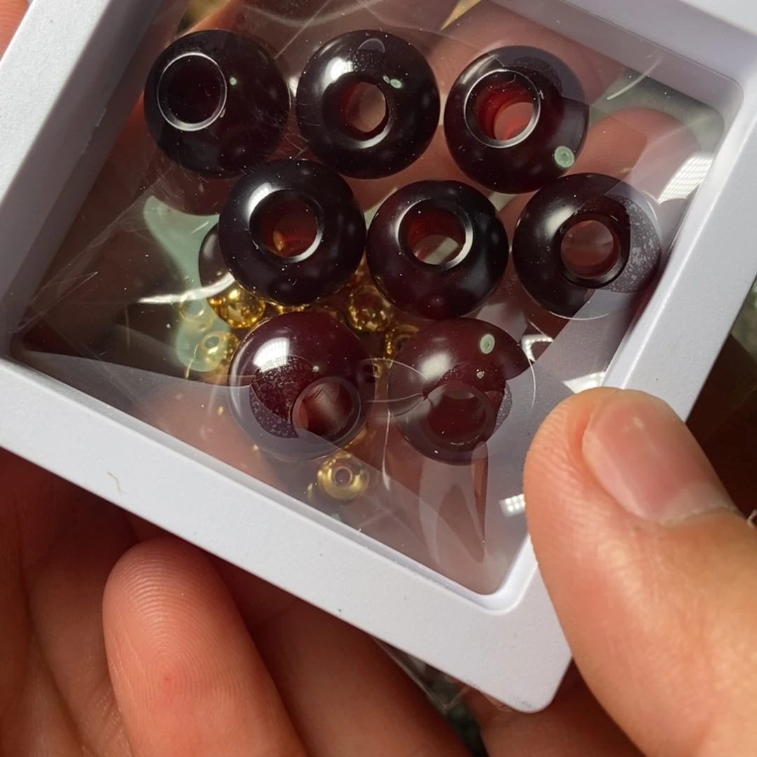 玛瑙/玉髓珠子未镶嵌13mm