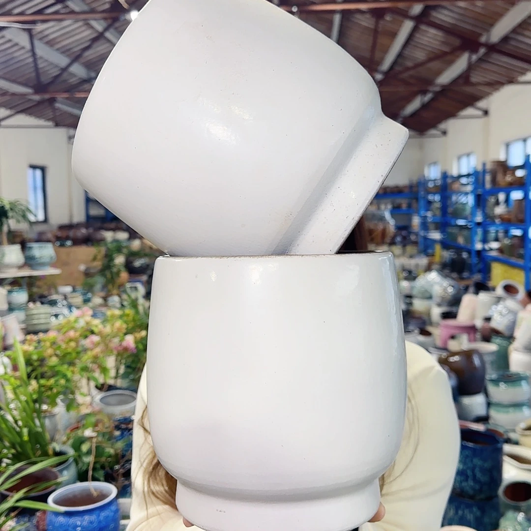 花盆紫砂高20口19