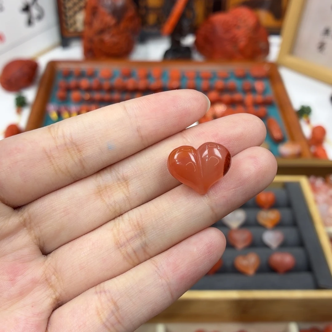 南红玛瑙未镶嵌配饰南红屁桃