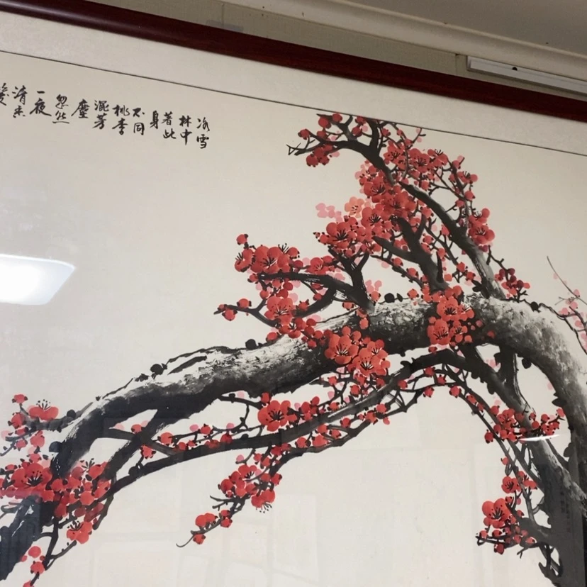 【闪购商品】国画手绘国画带框166.86