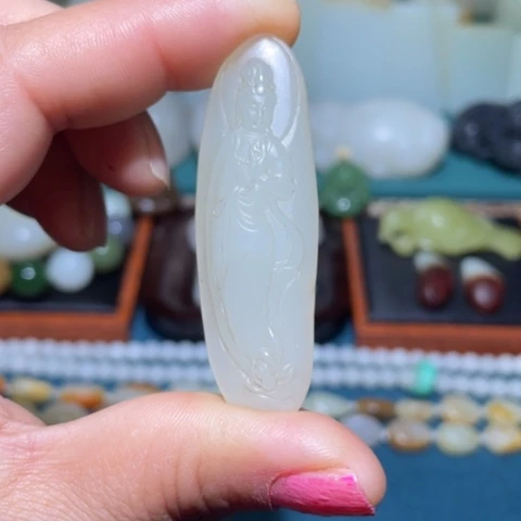 和田玉挂件未镶嵌