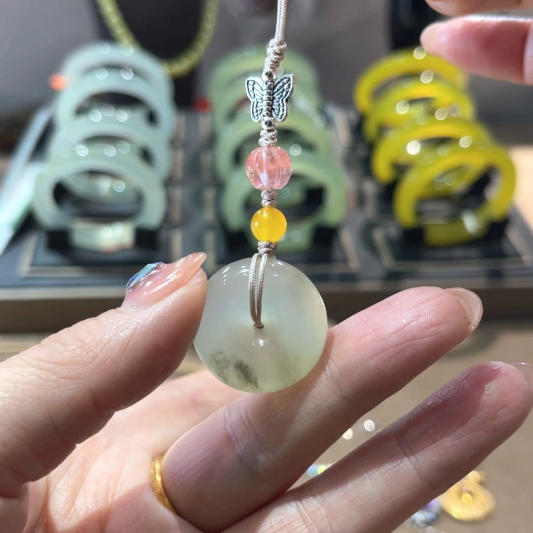 岫玉手镯未镶嵌手镯