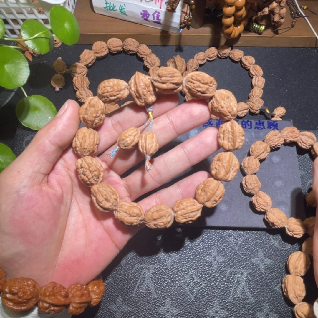 o***k文玩核桃手串嵩山蛤蟆头无削尖无泡药