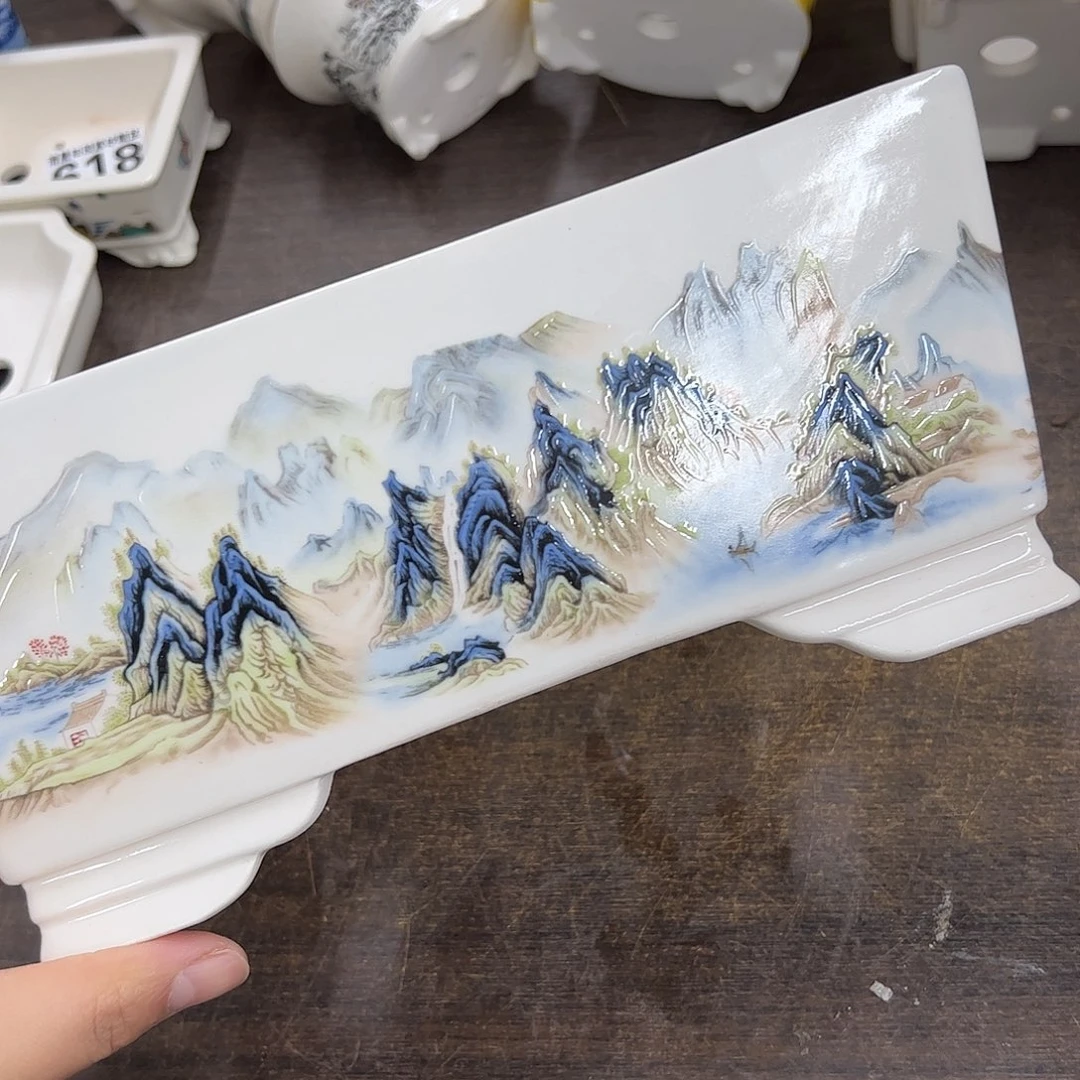 紫砂花盆824号瑕疵24/16/10cm里面小裂纹