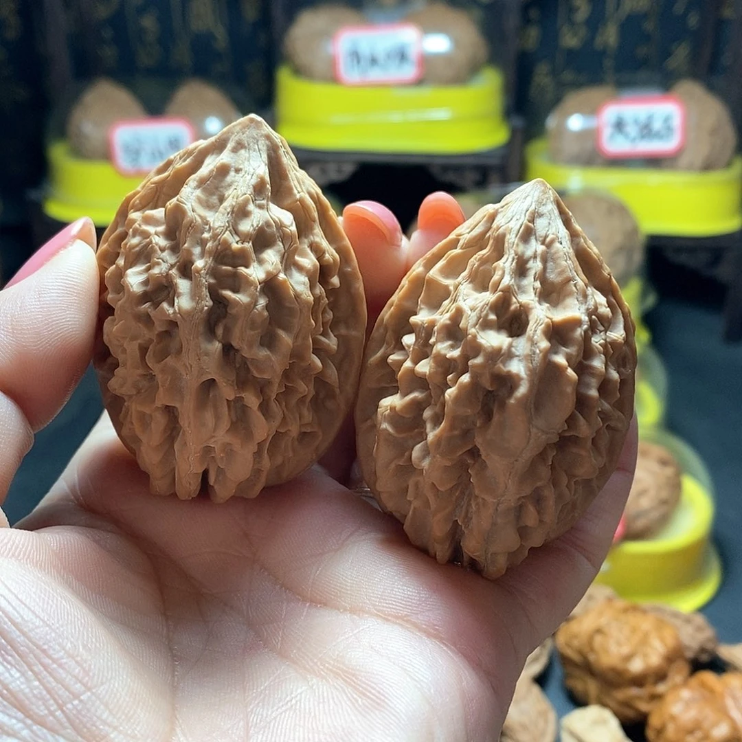 文玩核桃把件3号招财鼠40尺全品