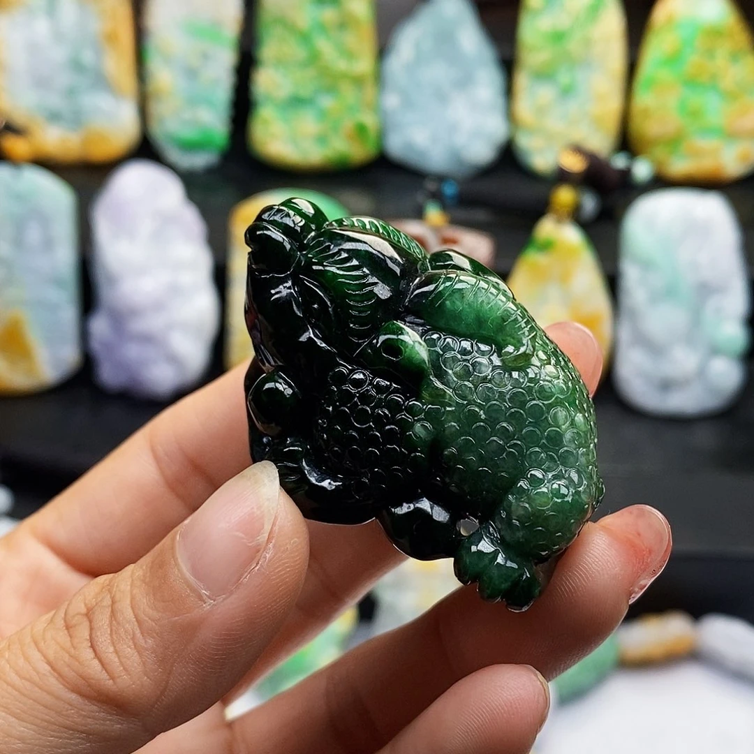 颈饰未镶嵌翡翠翡翠A货一物一证福利款