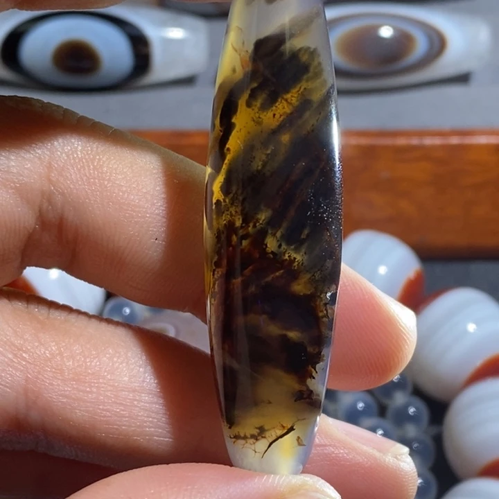 玛瑙/玉髓未镶嵌项链