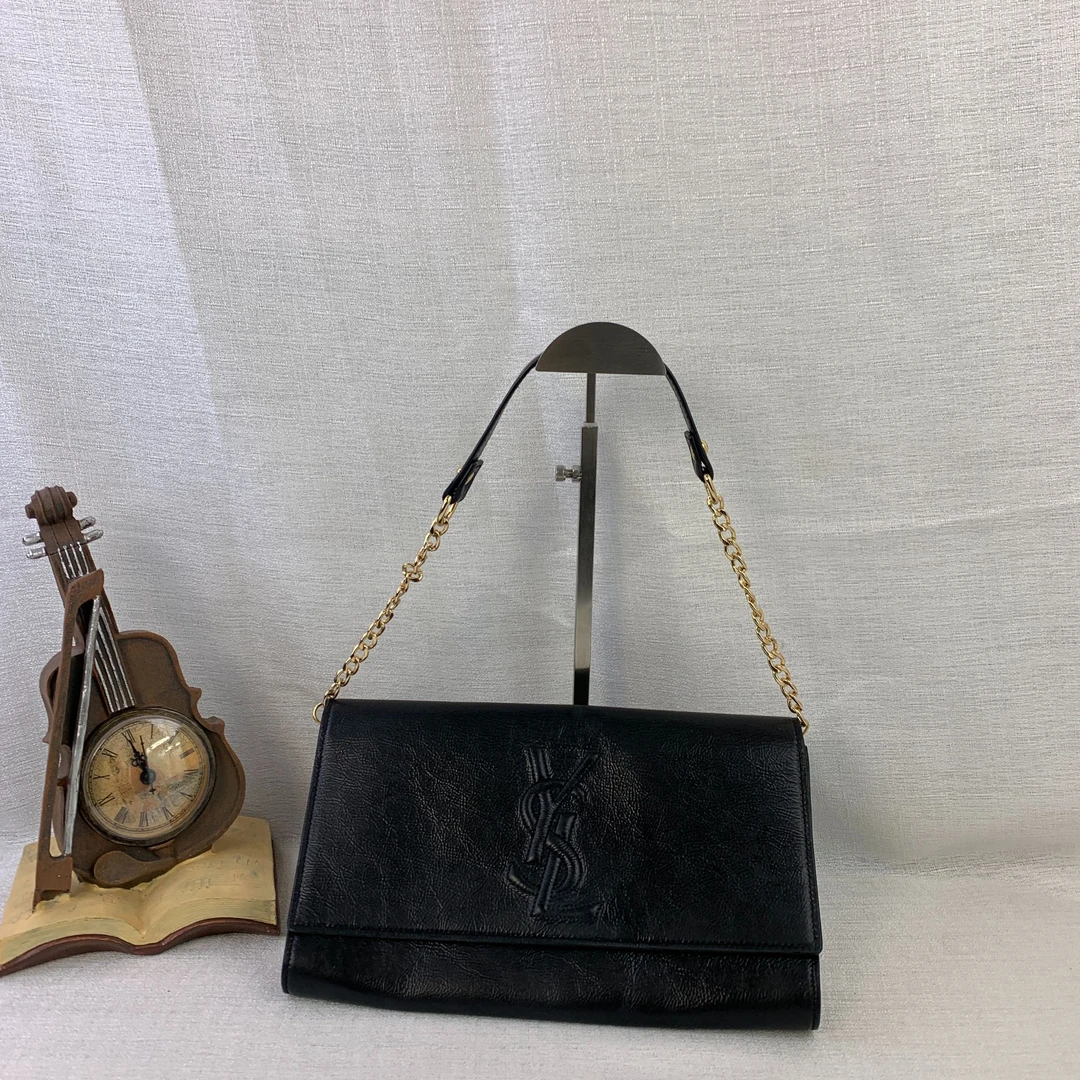 95新 YSL/圣罗兰 暗纹字母晚宴包/FYAR03512540/2540/护