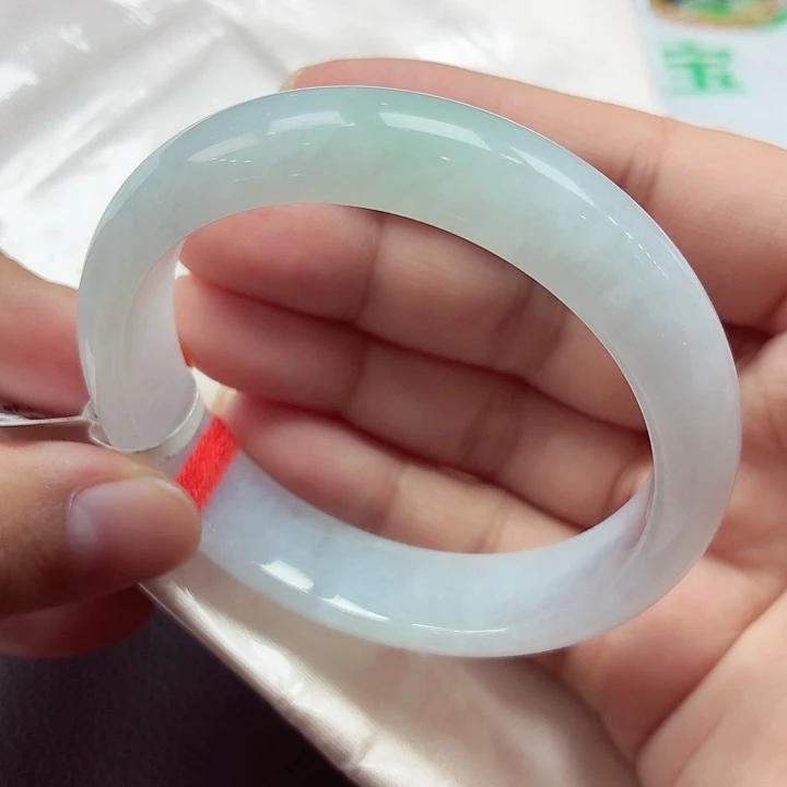 翡翠未镶嵌手镯天然缅甸A货翡翠