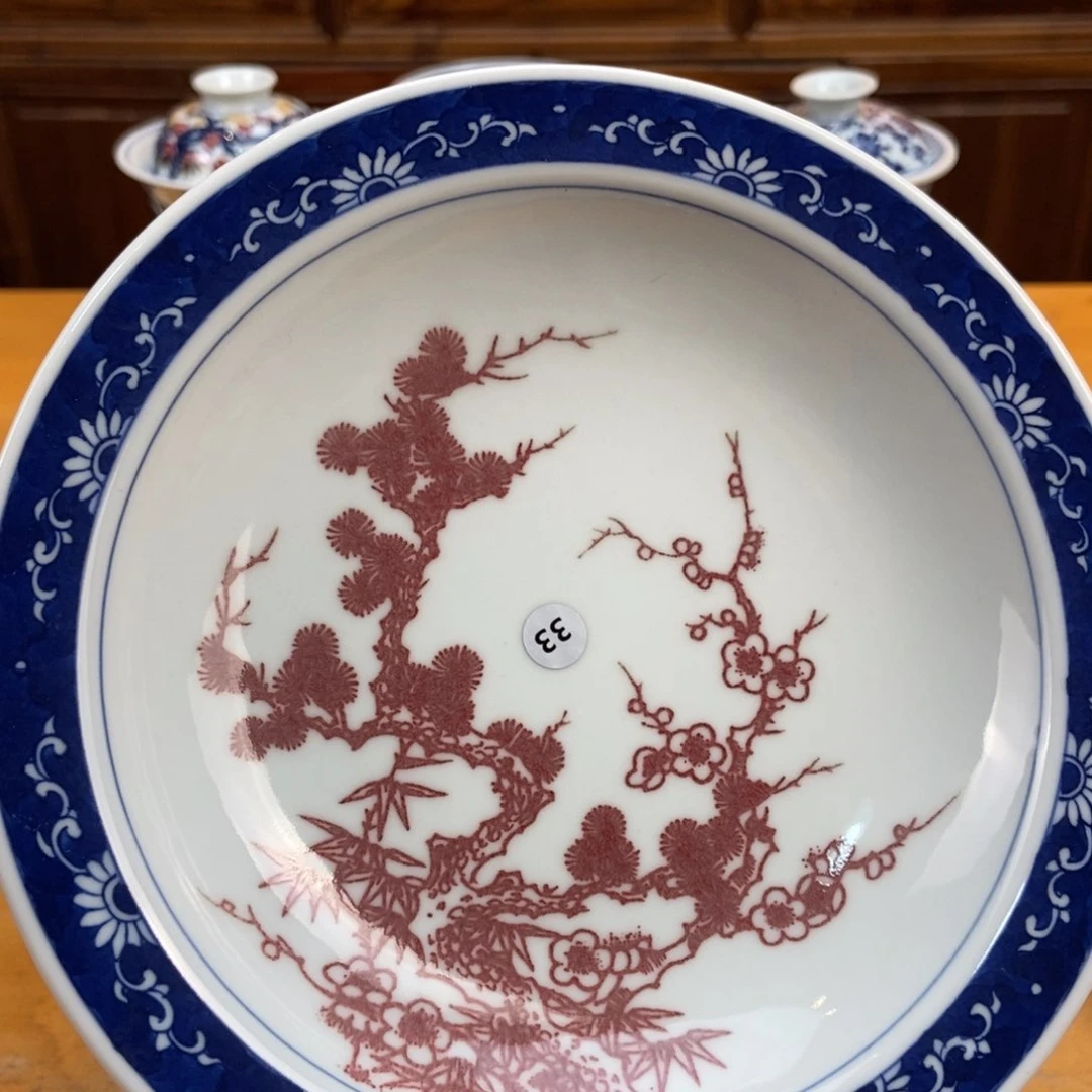 手绘现代茶具非古董
