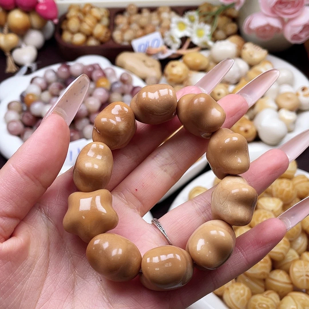 吊坠白玉菩提一串成品