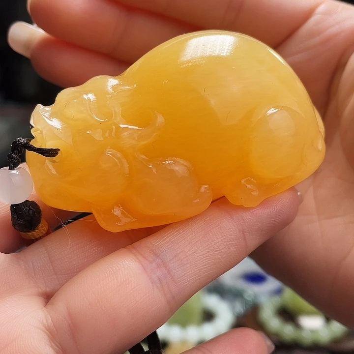 石英质玉把件未镶嵌定制发货