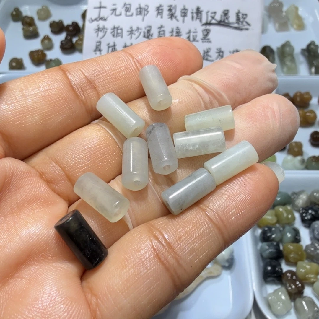 和田玉未镶嵌珠宝奇石卡六