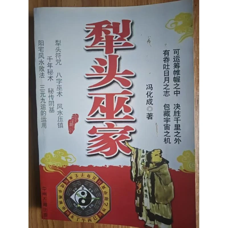 梨头巫家 381 页 16 开大本冯化成著  传统文化 国学经典书籍
