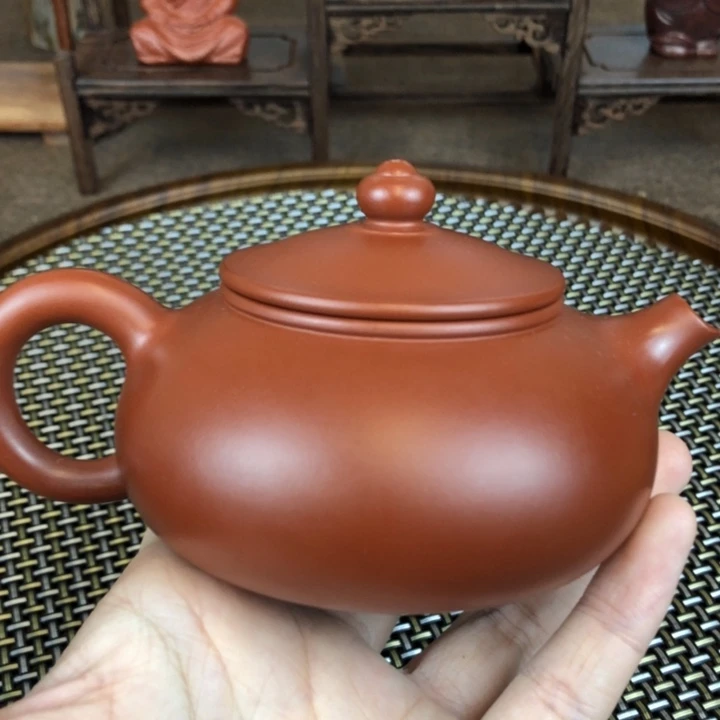 茶壶紫砂朱泥寒江150