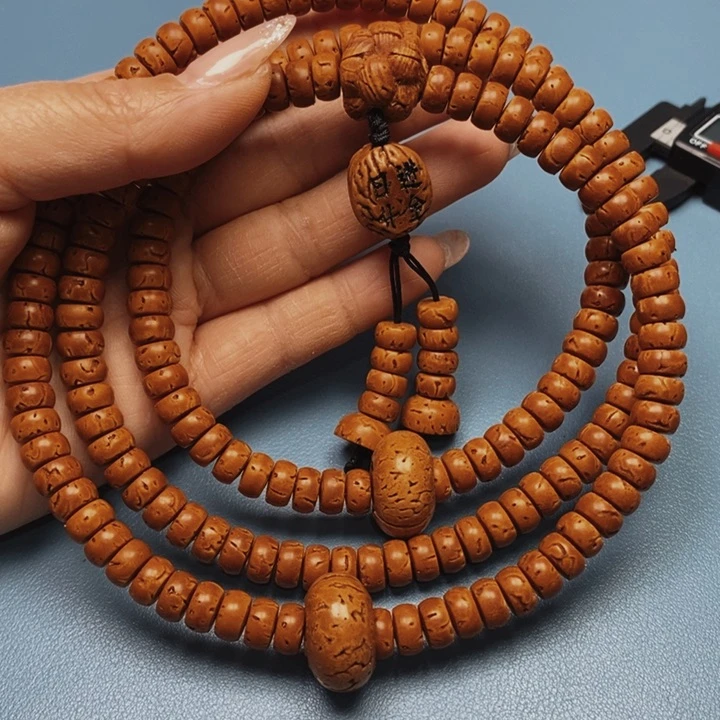 桃核脖挂核片8.4全品166颗