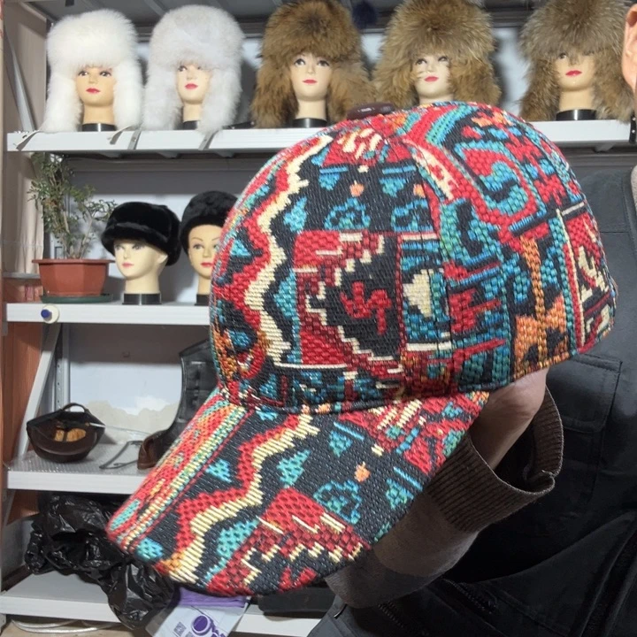 锦纶棉麻编制棒球帽