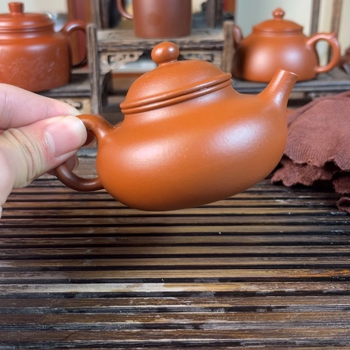 茶壶紫砂原矿紫砂手工制作